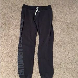 black joggers